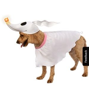 NWOT Zero from Nightmare before Christmas dog Halloween costume